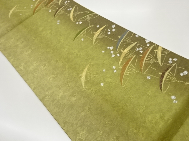 JAPANESE FUKURO OBI / WOVEN SHIKISHI PATTERN